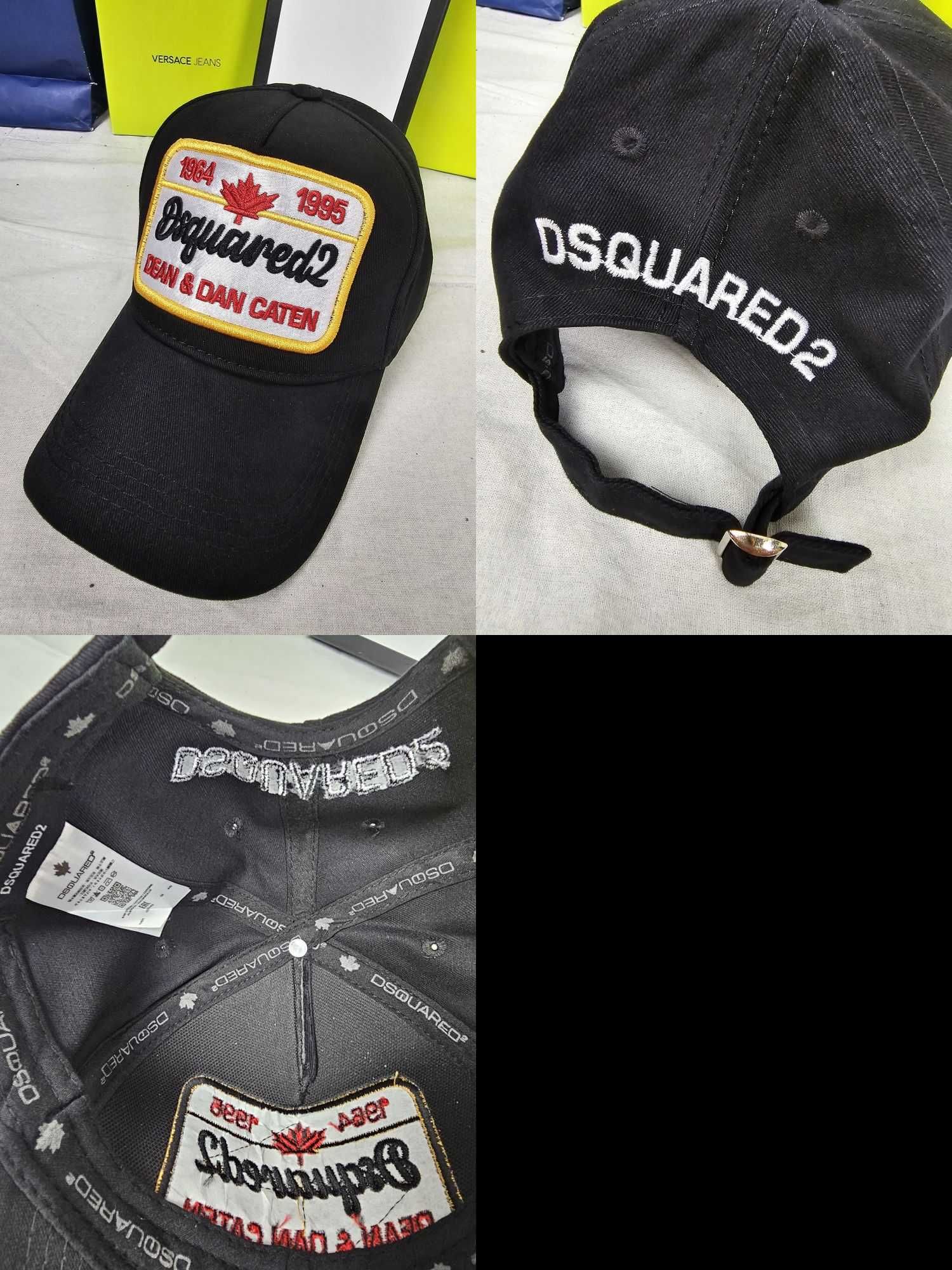 Czapka z daszkiem dsquared2 nowe regulowane dsq Lato