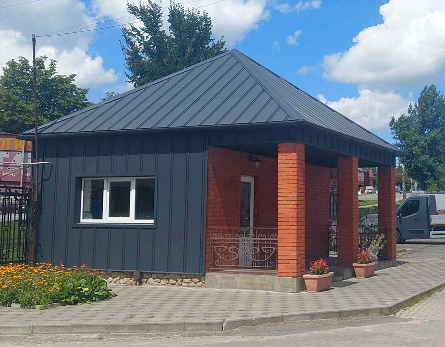 Металопрофіль, металочерепиця, фальц, фасадні панелі, бітумна черепиця