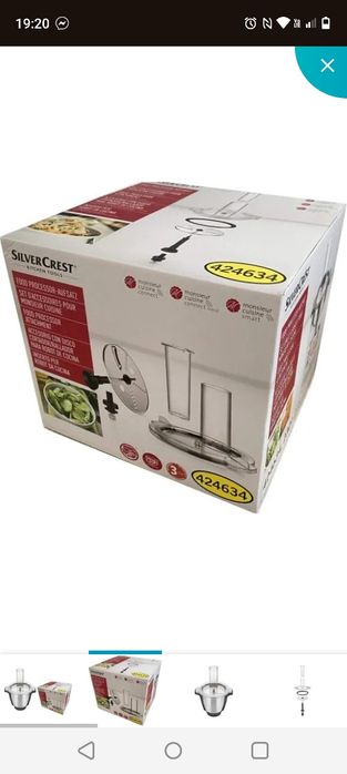 Szatkownica lidlomix silvercrest