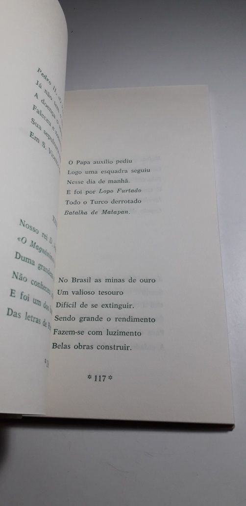 História de Portugal em Verso - Jaime Lúcio (Edição Especial, 1965)