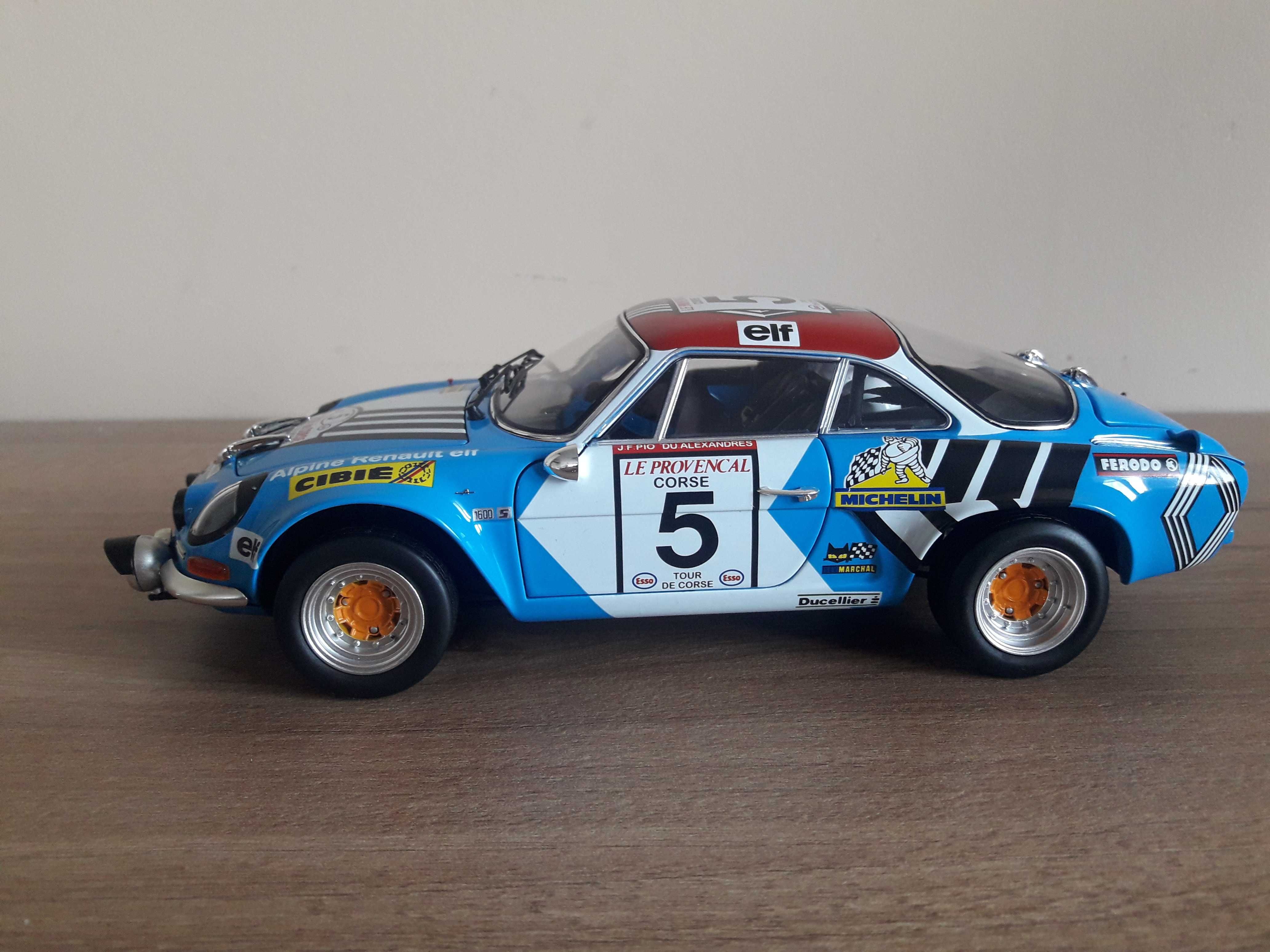 Alpine-Renault Kyosho 1:18 wrc rajd rally rallye