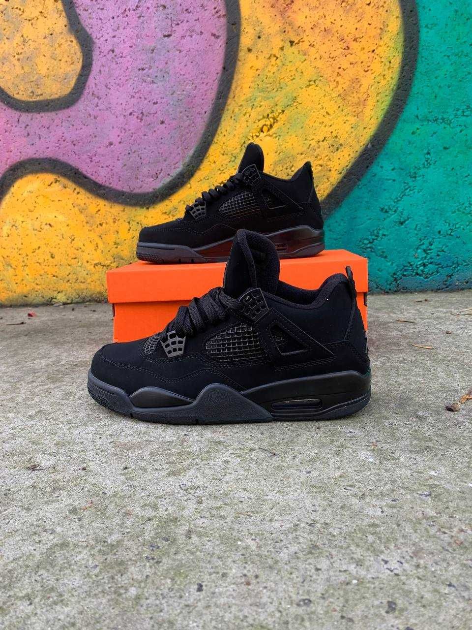 Buty Nike Air Jordan retro 4 black cat rozmiar 36-45