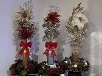 Centros de mesa natal