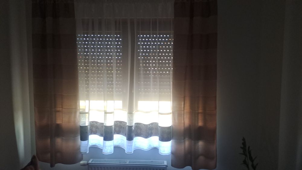 Firanka plus zasłonki