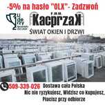 OKNA KacprzaK OKNO PCV 160X87 Używane Plastikowe Lider Okna OLX
