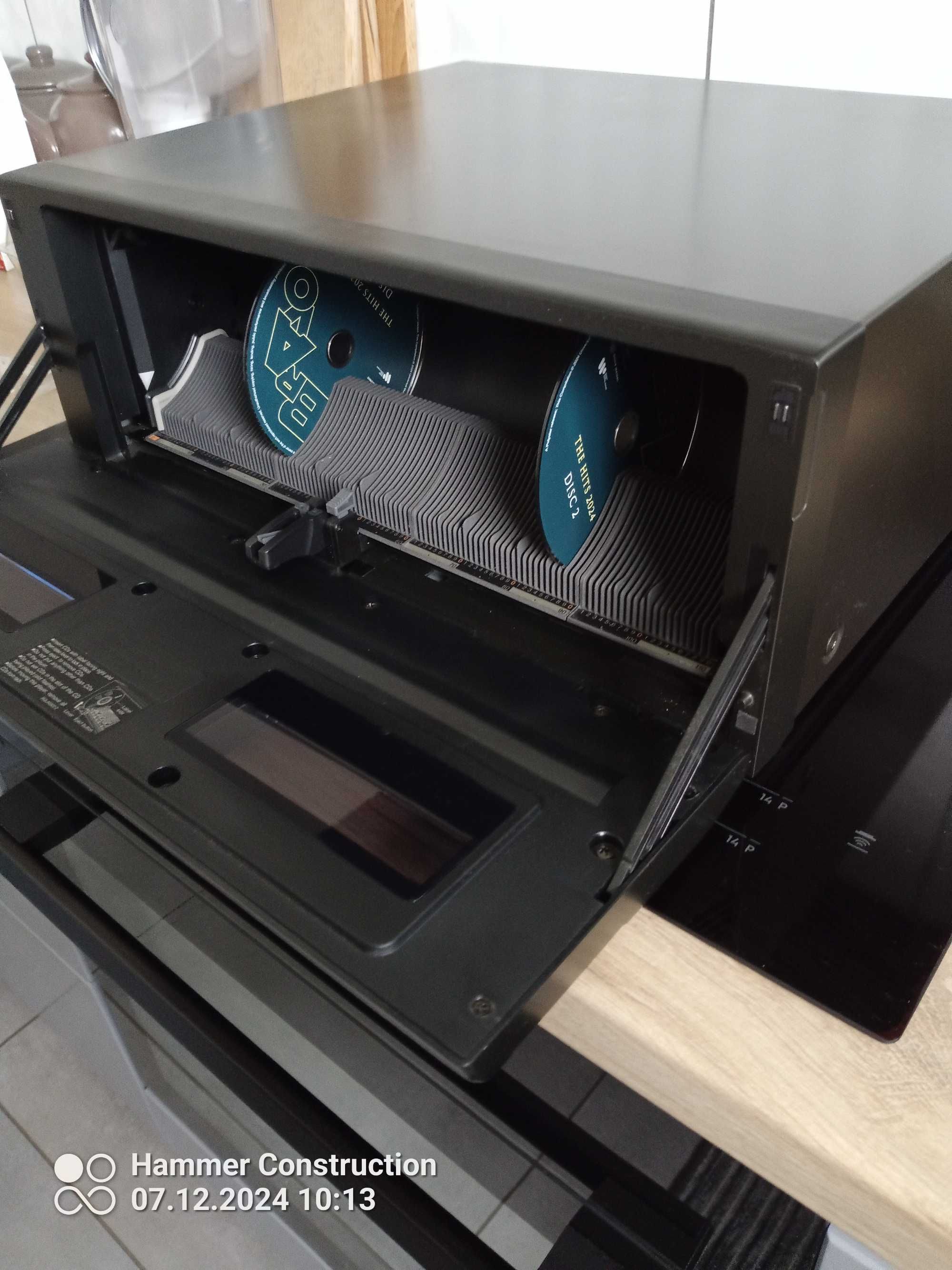 Mega Unikat  Super Zmieniarkę Technics SL-MC7 + Orygi Pilot CD TEXT