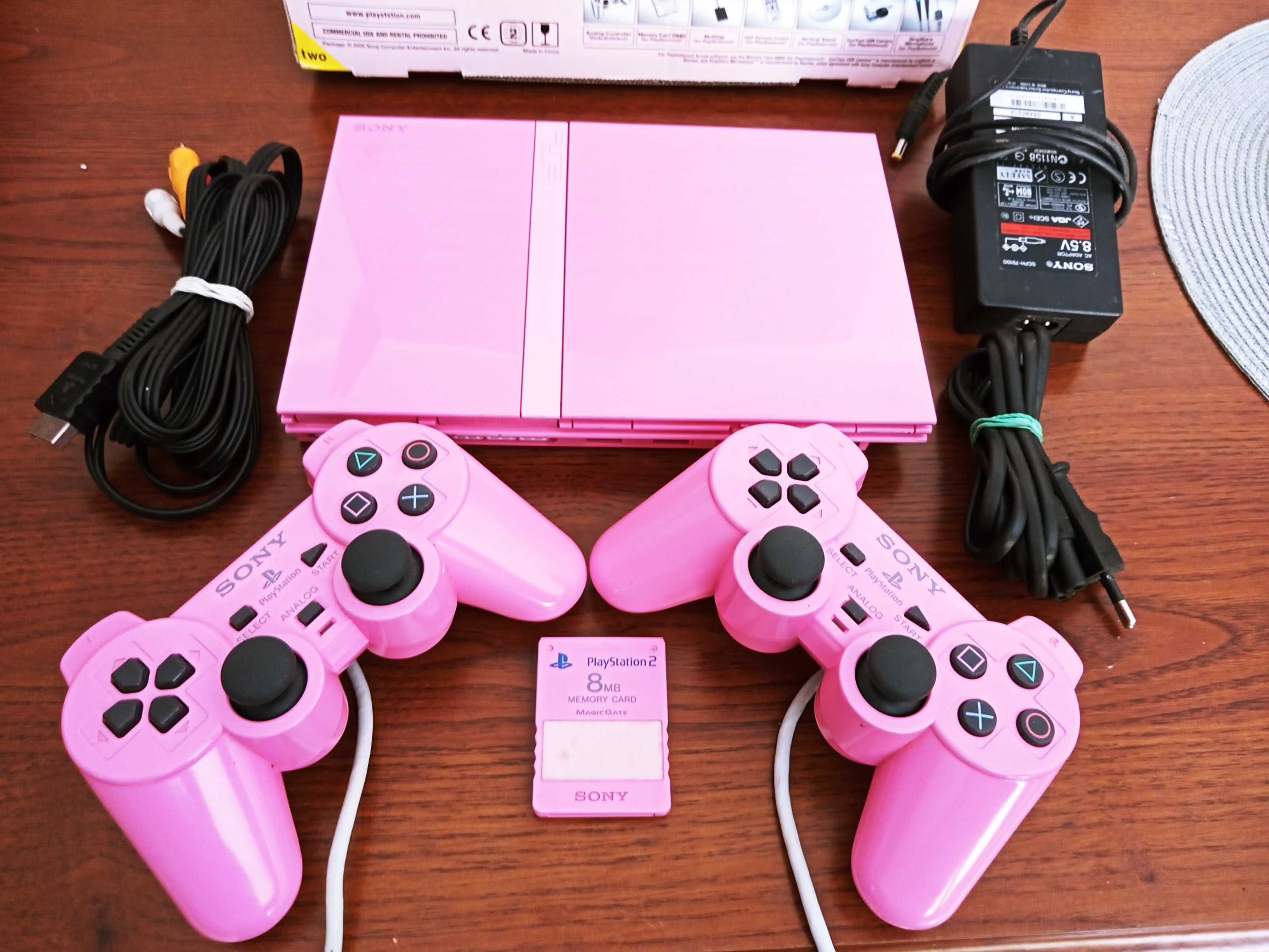 Playstation 2 pink unikat.