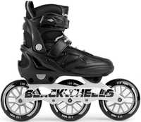 Rolki Blackwheels Dynamic szybkościowe regulowane czarne 39-42 i 37-40