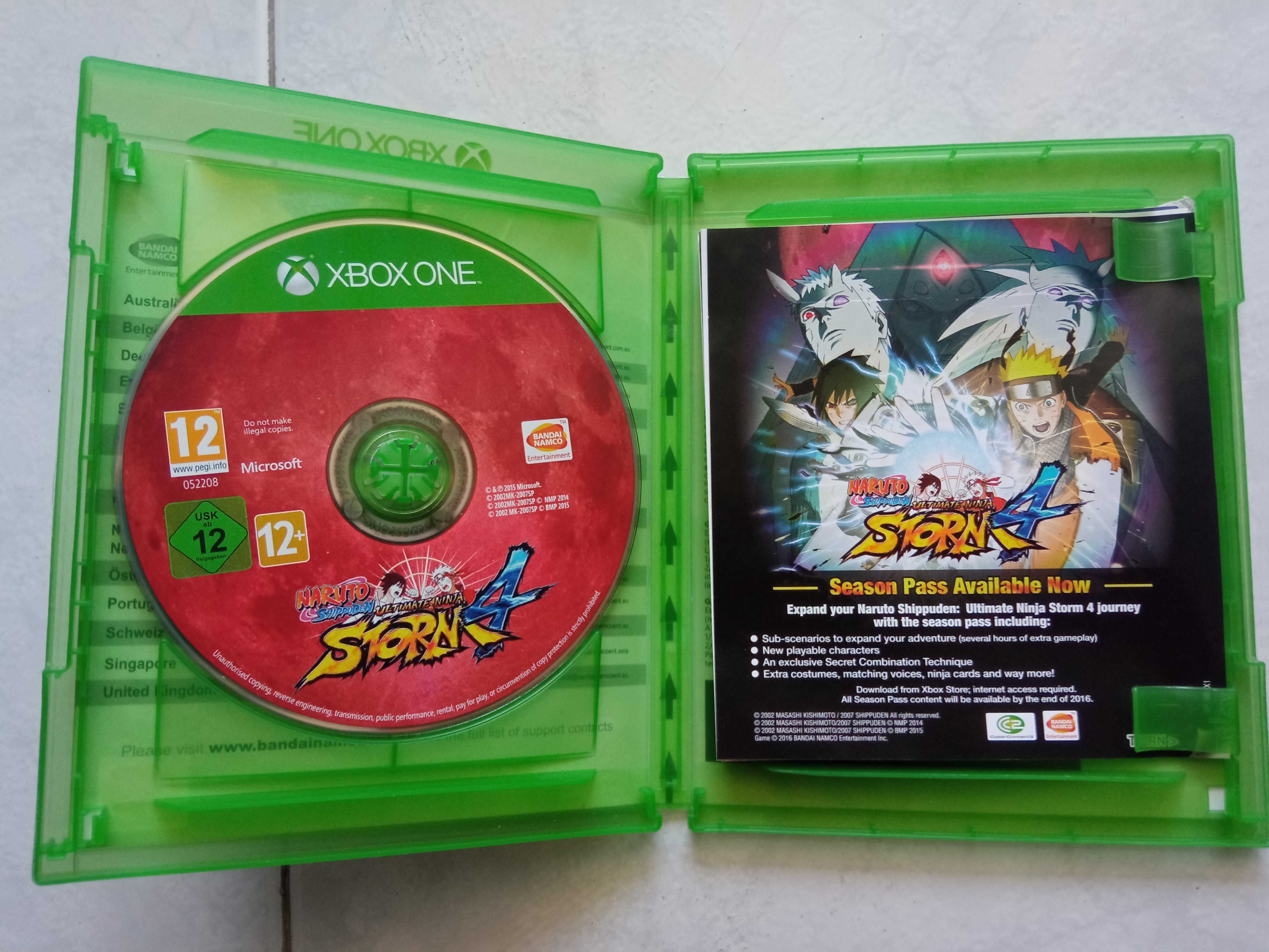 Jogo X-BOX ONE Naruto Ultimate Ninja Storn 4