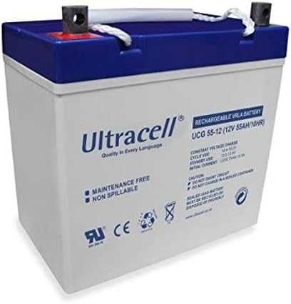 Akumulator żelowy 55ah 12V Ultracell