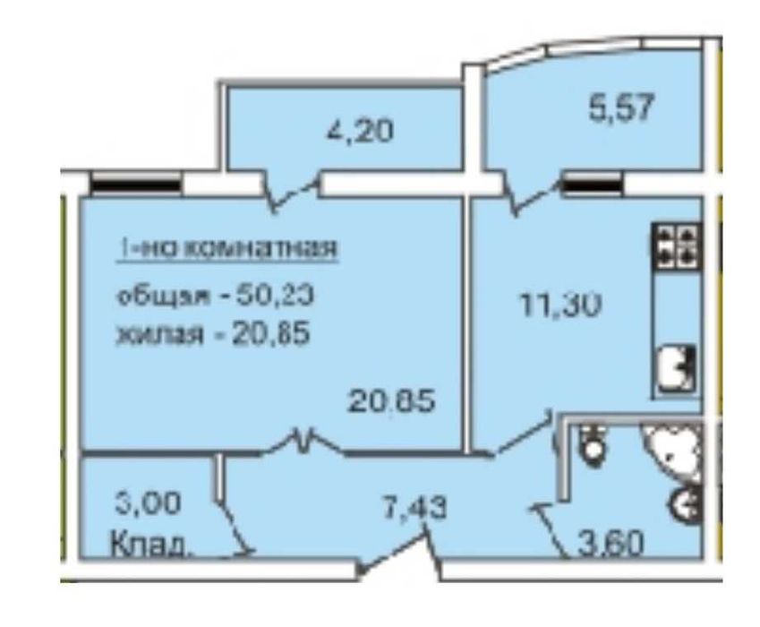 Продам просторную квартиру в районе Аркадии, ЖК Акапулько.