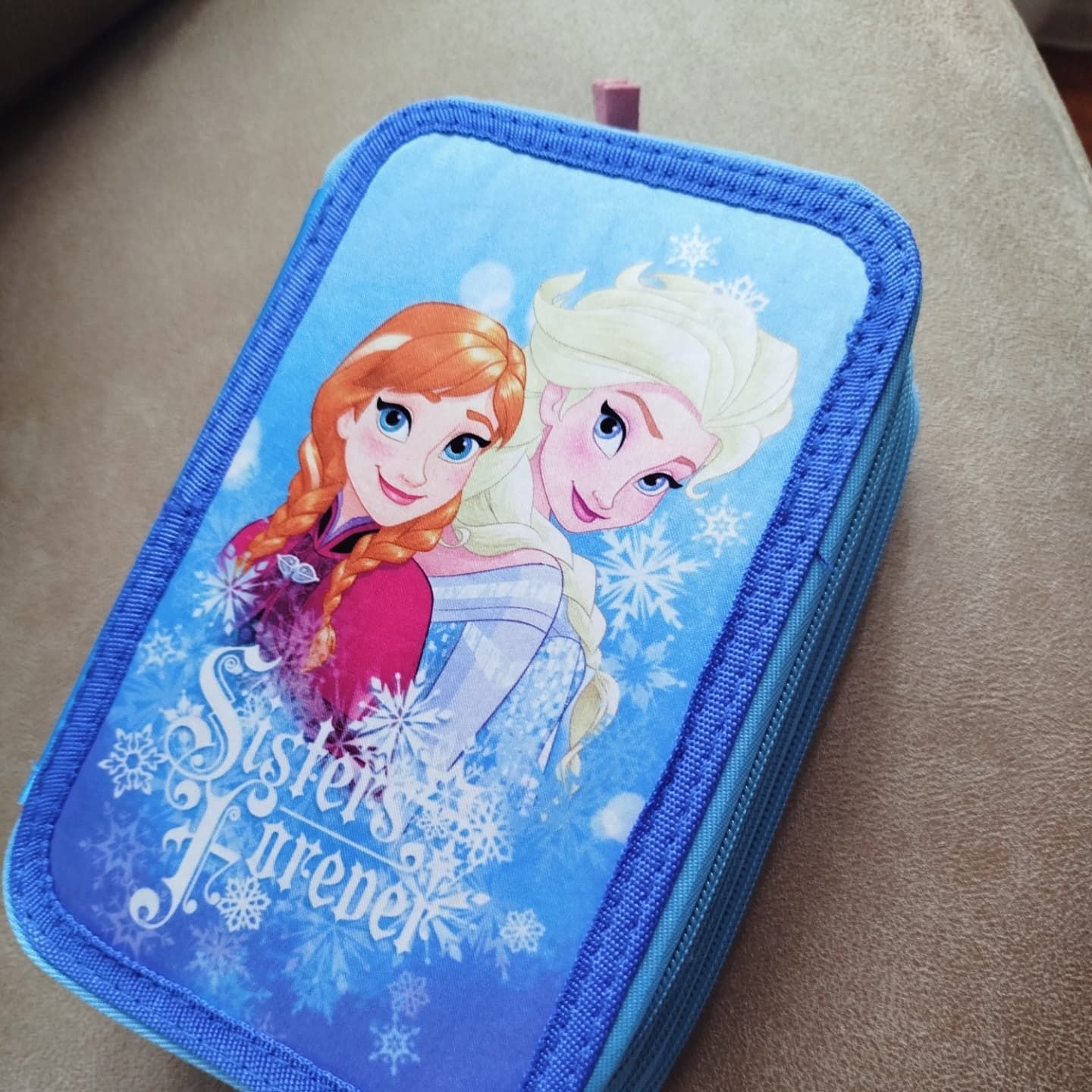 Пенал шкільний для дівчинки холодне серце FROZEN АННА І ЕЛЬЗА