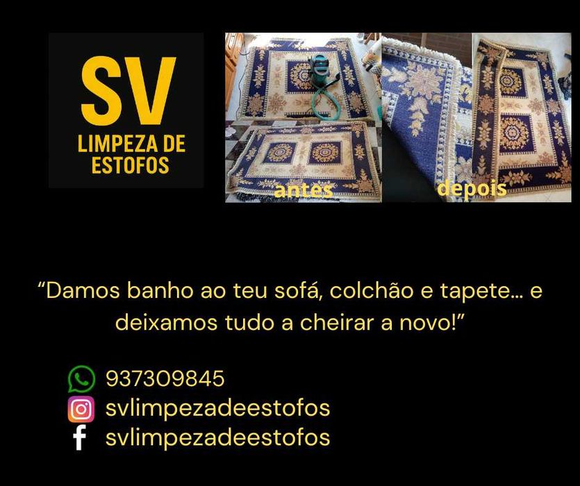 Limpeza de Estofos