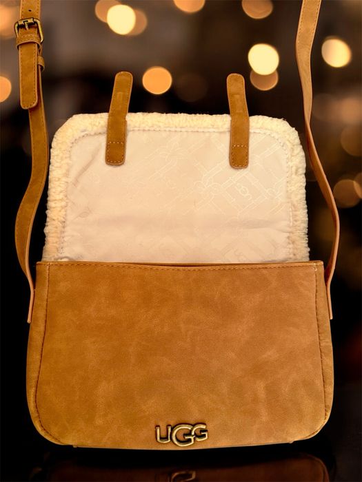 Karmelowa torebka UGG