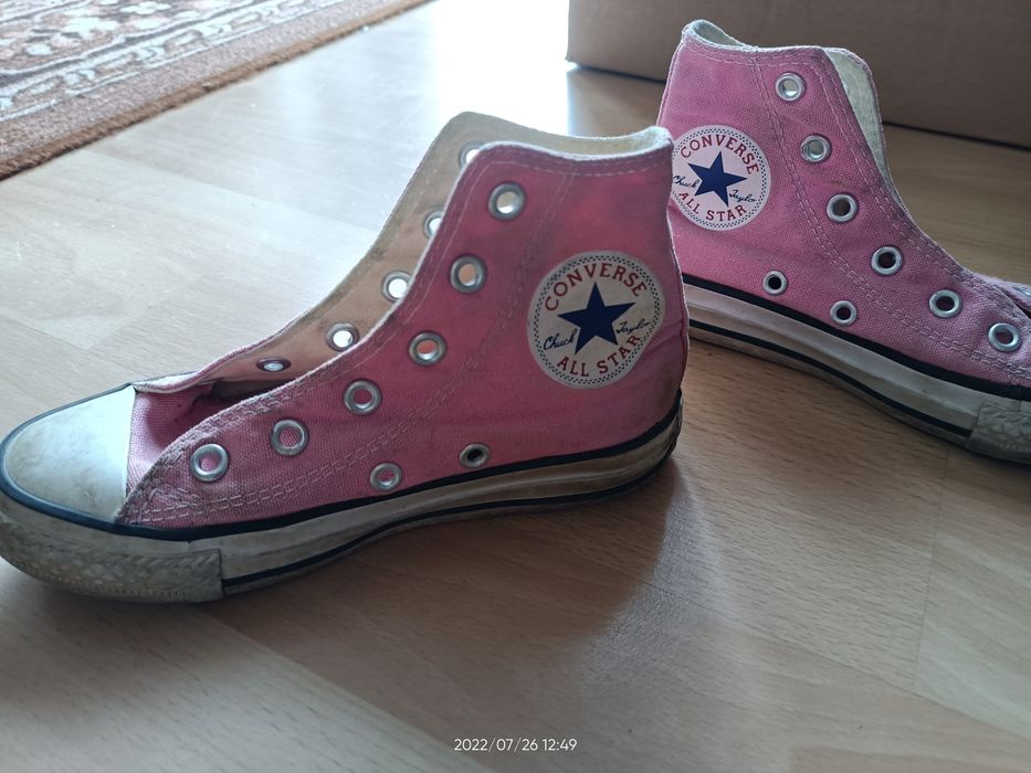 Trampki za kostkę dla dziewczynki 28 tenisówki Converse