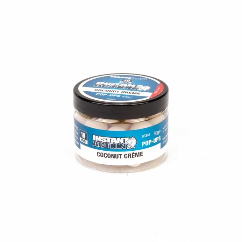 Kulki Nash Instant Action Coconut Creme 12mm pop-up karpiowe