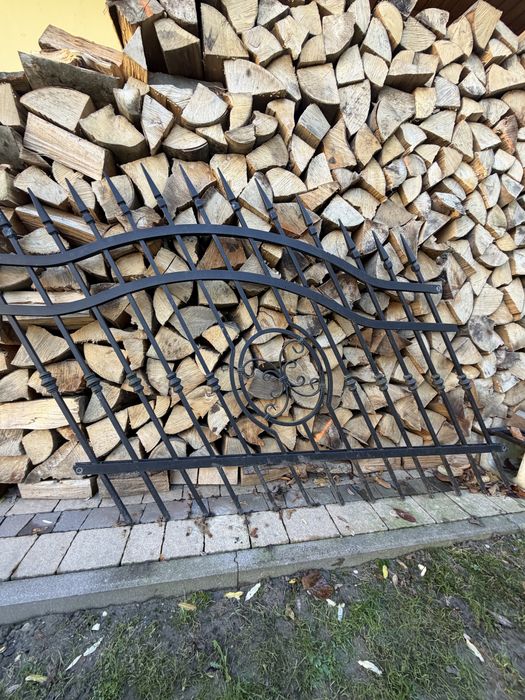 Ogrodzenie kute, silide recznie robione