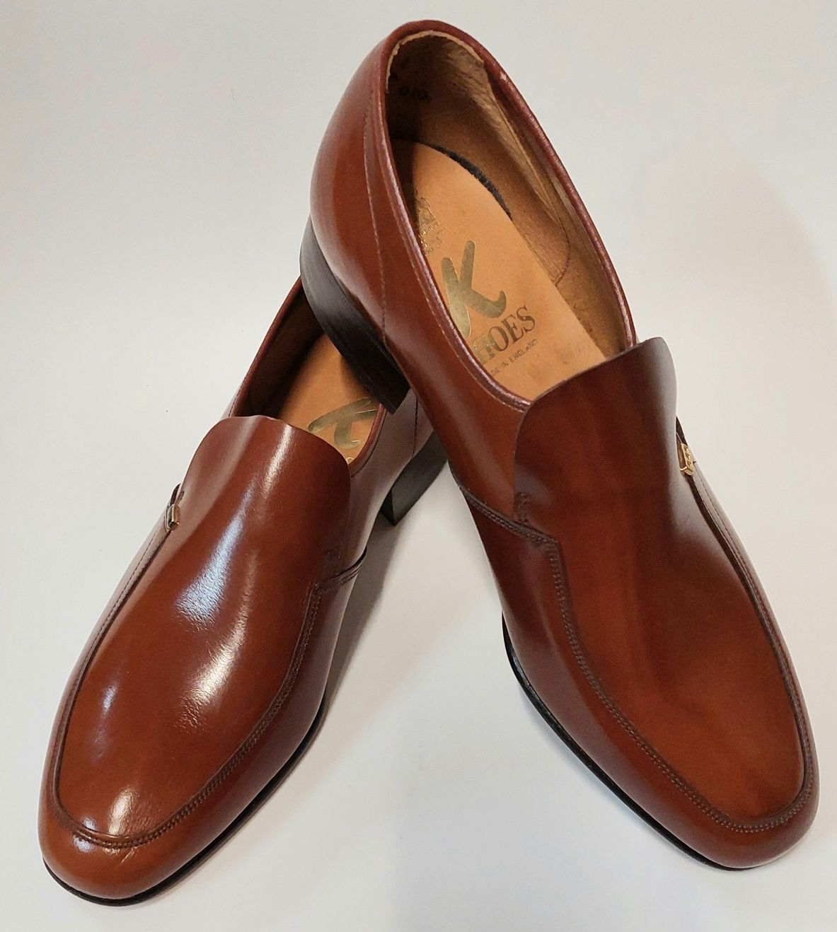 Buty K Shoes Loafers roz.40 Made in England  skóra naturalna