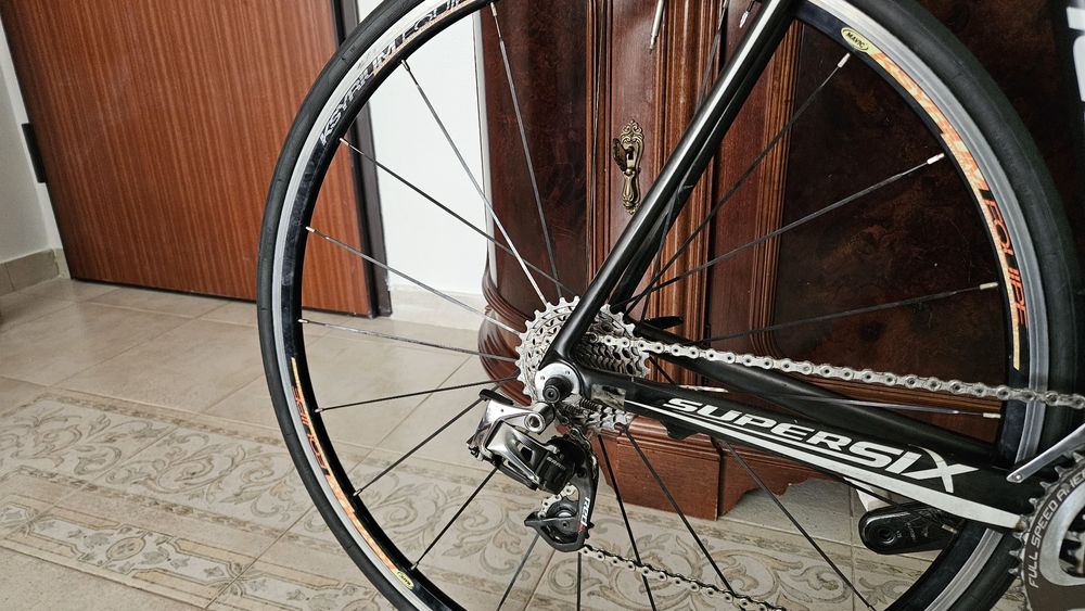 Bicicleta Estrada - Cannondale supersix Xl 61cm sram etap 11v