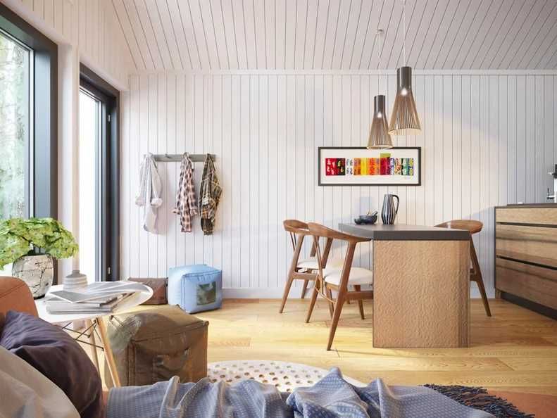 Модульный дом / Домики для базы отдыха / Дачный дом / Сауна