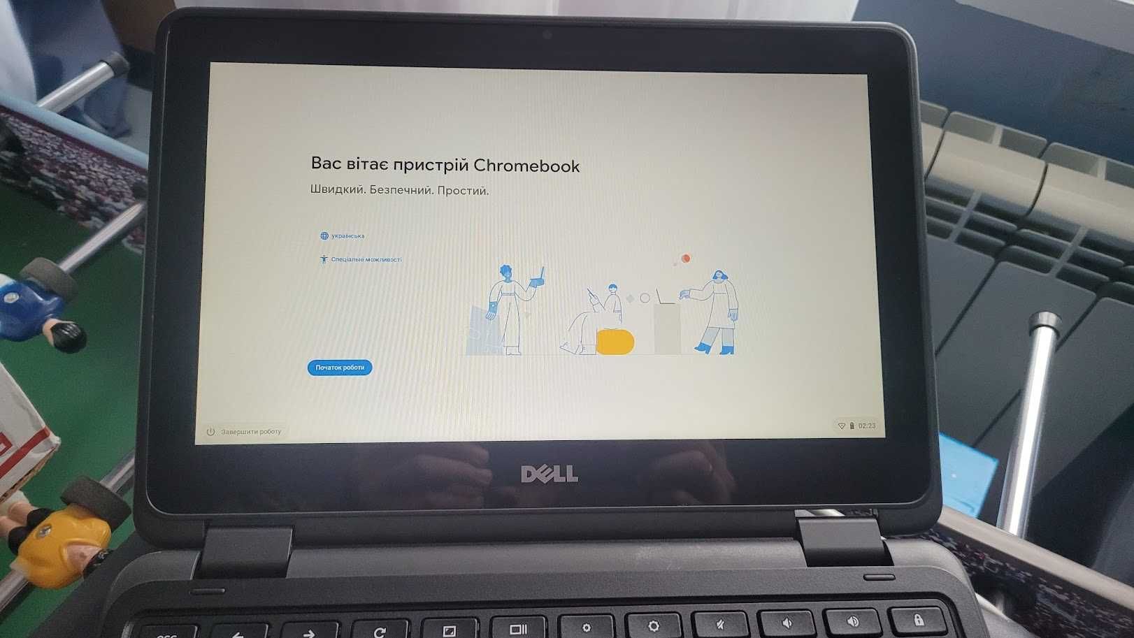 Cенсорный ноутбук-трансформер планшет DELL 3189