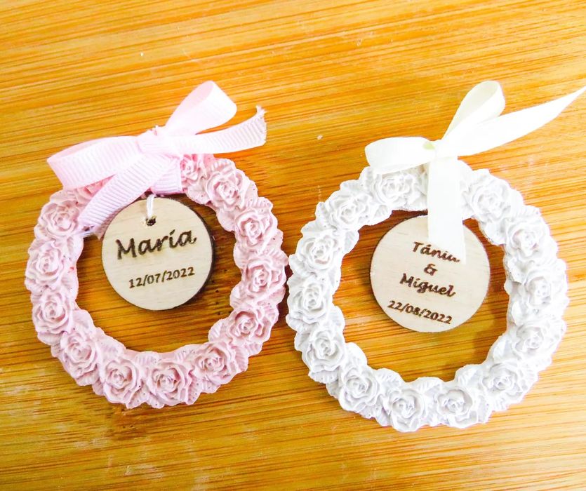 Lembranças Gesso Perfumado- Natal, Batismo, Casamento, Comunhão