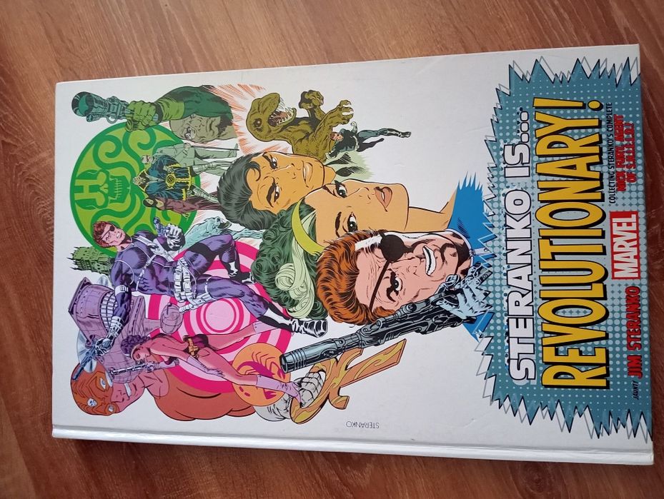 Steranko is Revolutionary HC King-Size Edition unikat marvel
