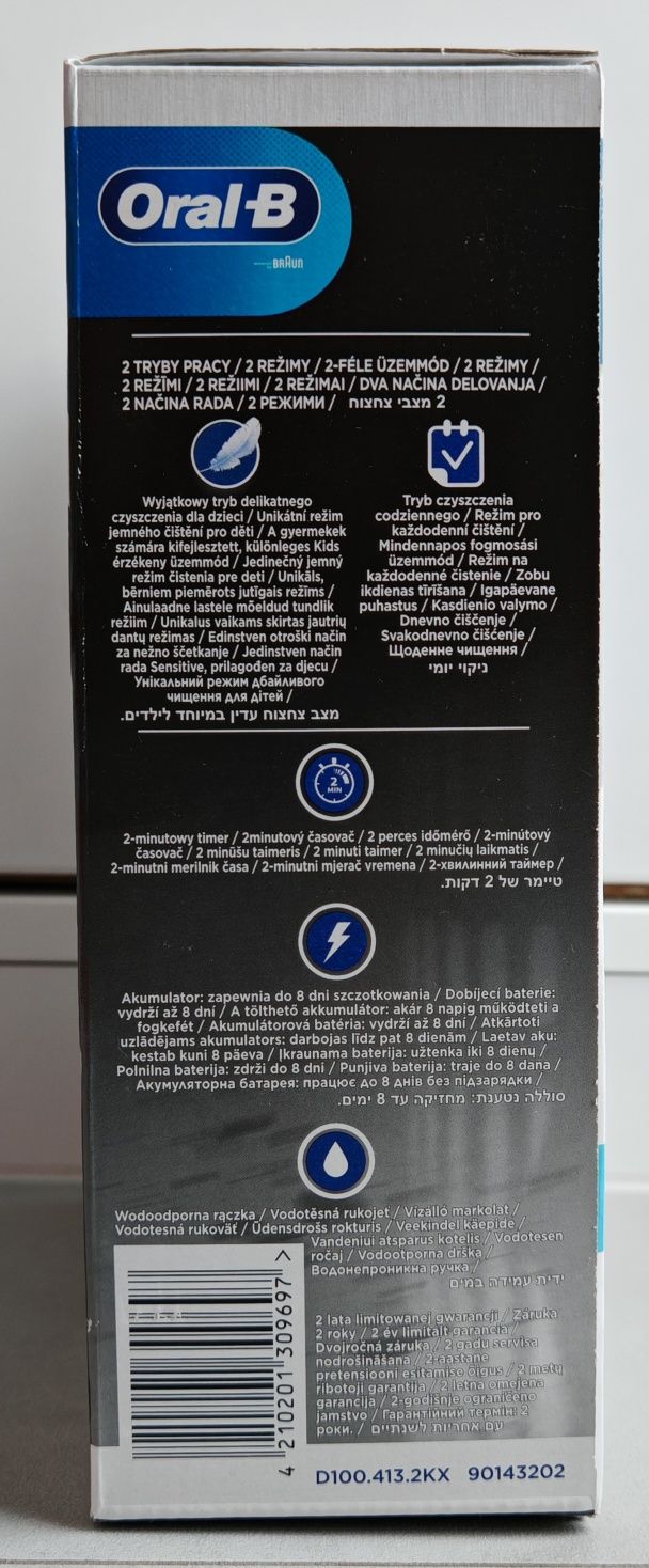 Nowa Szczoteczka elektryczna Oral-B Kids model D100 Star Wars