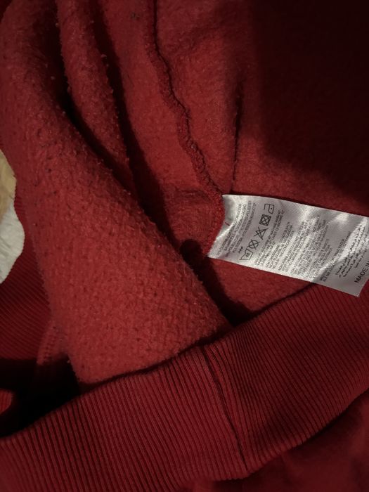 Czerwona bluza z kapturem Prada