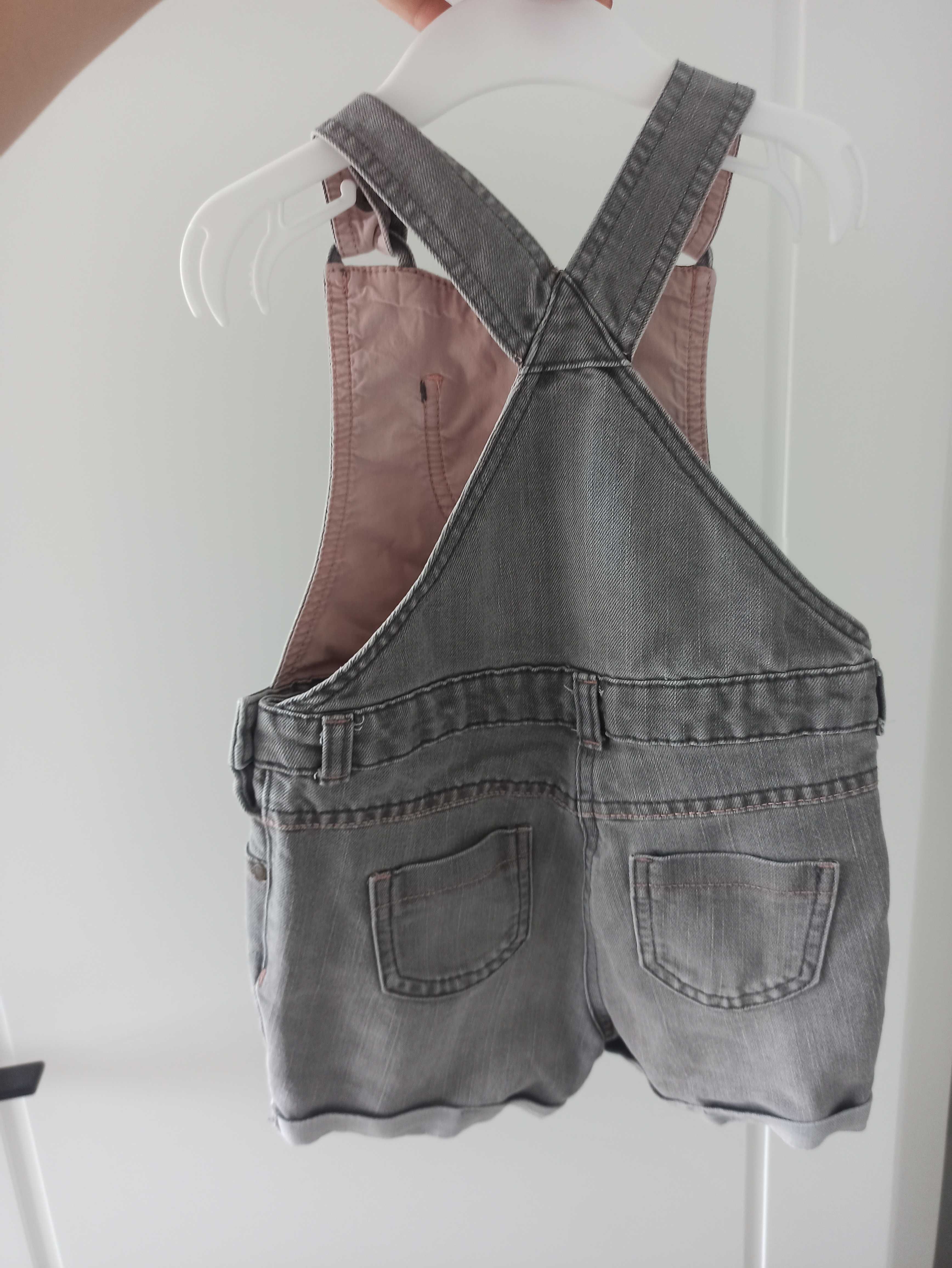 Ogrodniczki rozmiar 104 cm