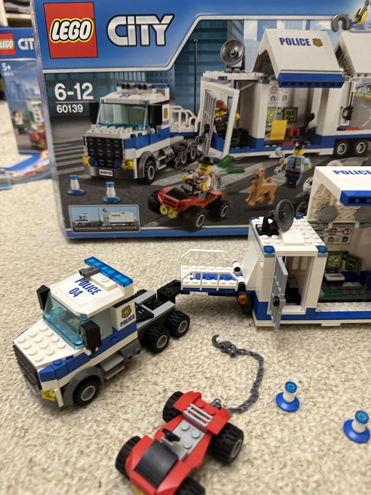 Lego city 60139 мобільний командний центр
