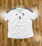 Niemcy #8 Ozil Adidas Męska Koszulka Piłkarska Adidas Rozmiar XXL