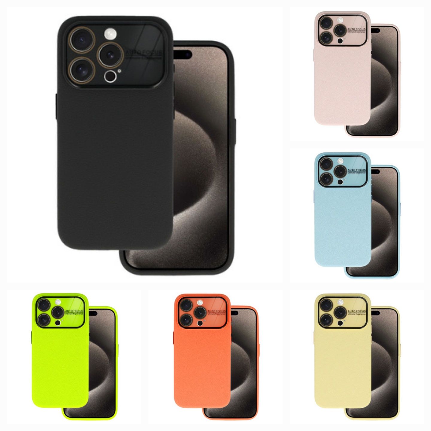 Tel Protect Lichi Soft Case Iphone 15 / 15 Plus / 15 Pro / 15 Pro Max