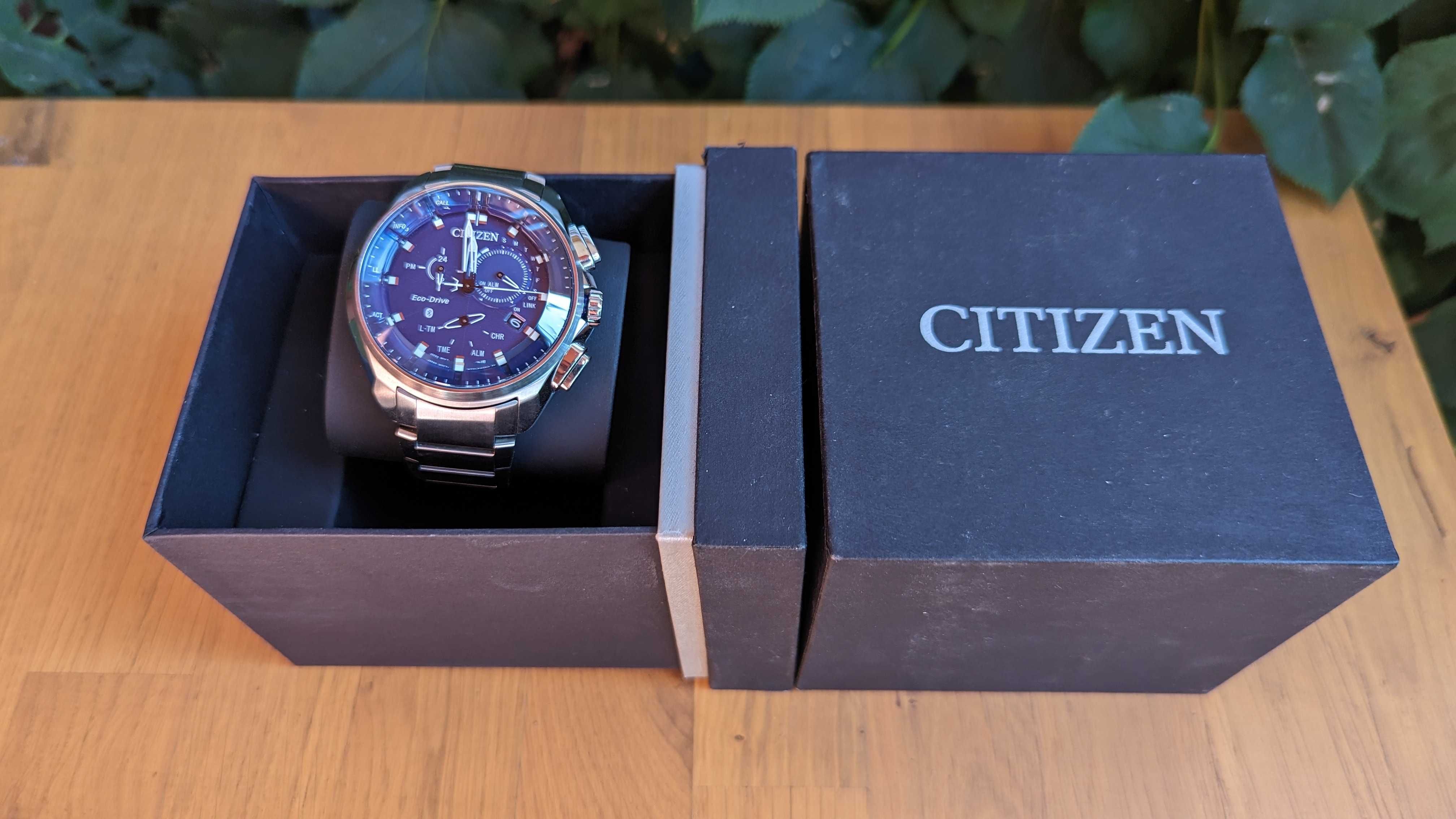 Nowy zegarek Męski Citizen Eco-Drive Proximity Bluetooth BZ1020-14L