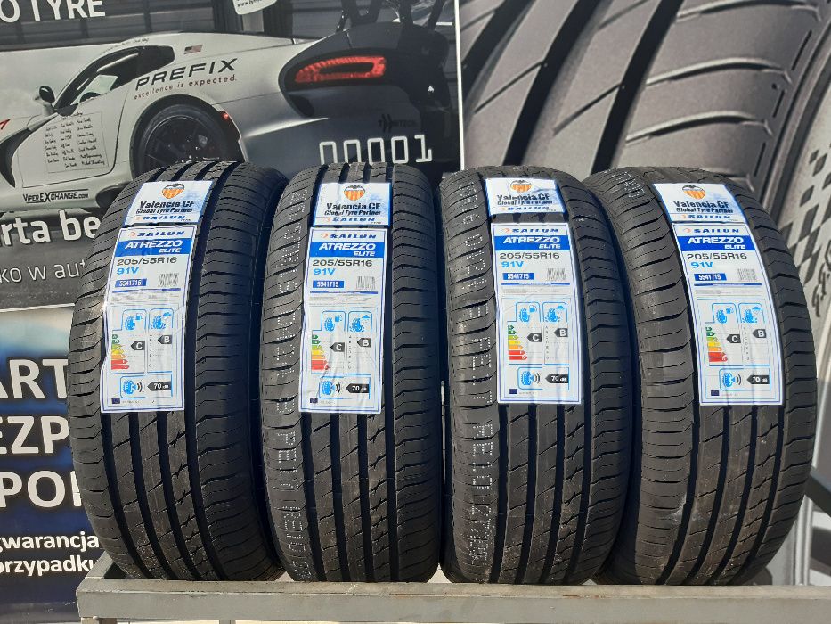 4xNowa Letnia 205/55 R16 SAILUN ATREZZO Elite 91V Gwarancja