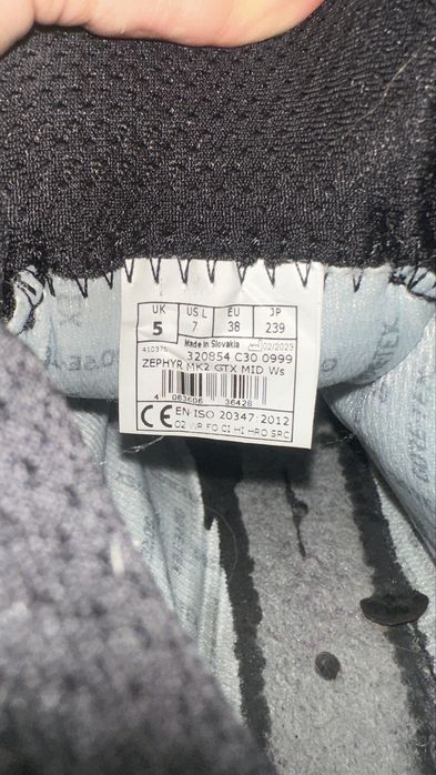 Черевики Lowa Zephyr MK2 GTX 24 см