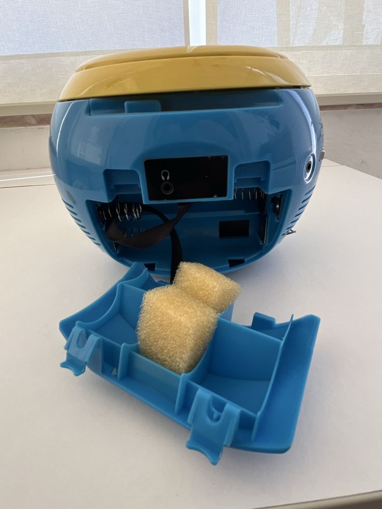 Minions Radio leitor CD portátil