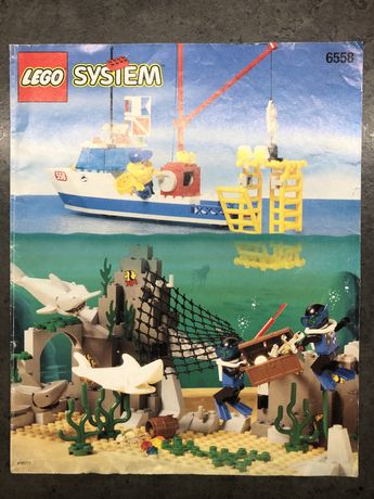 Instrukcja Lego 6558 Shark Cage Cave