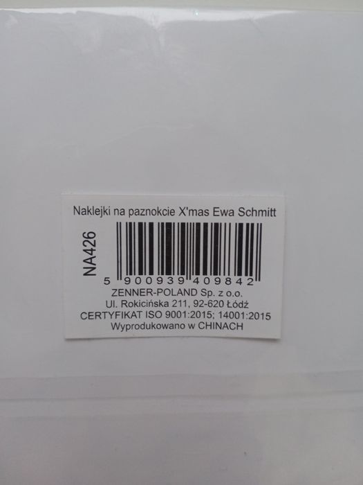 Naklejki na paznokcie Ewa schmitt