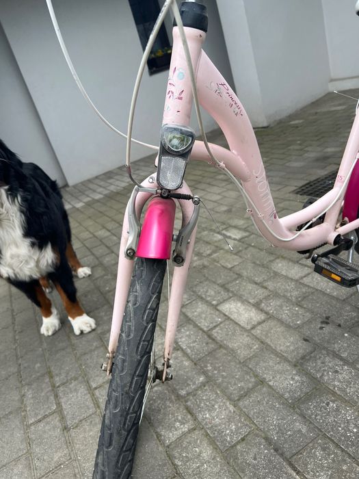 Rower miejski dl dziewczynki