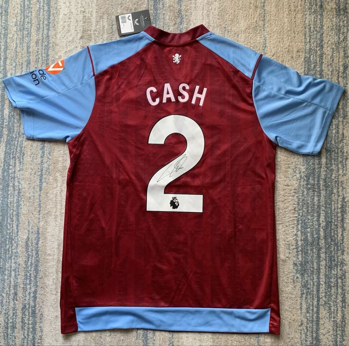 Matty Cash Aston Villa koszulka z autografem Premier League Polska