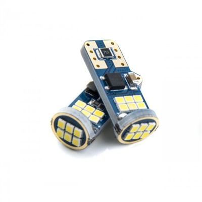 Żarówki Led T10 12/24V W5W 18Led Canbus 6000K 2Szt