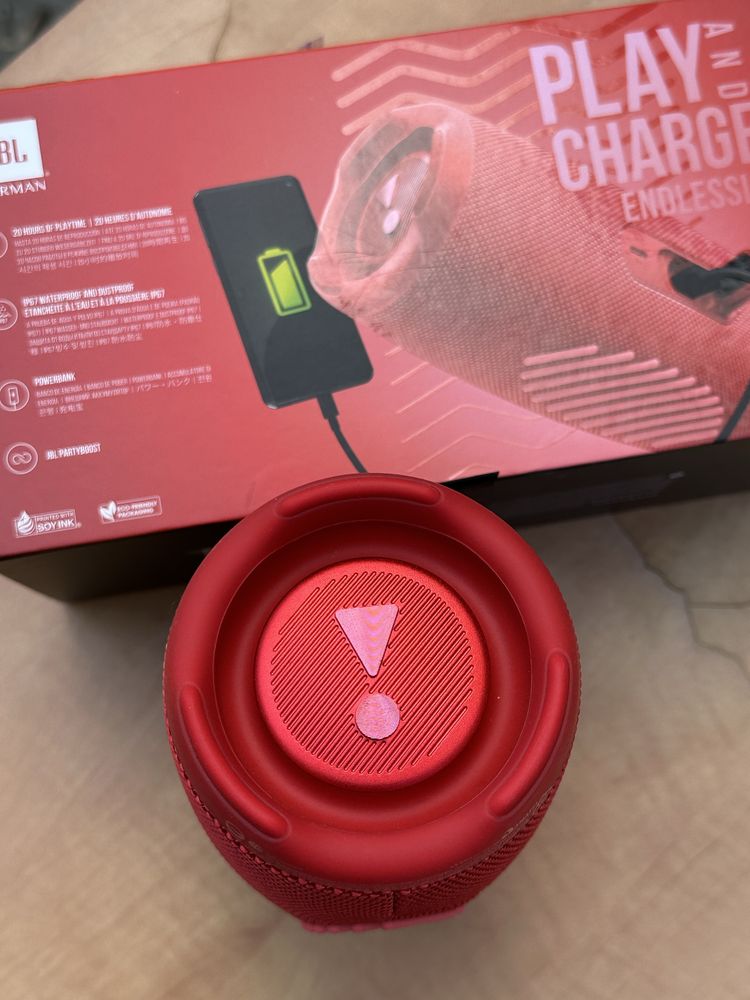 Колонка jbl charge 5 red original