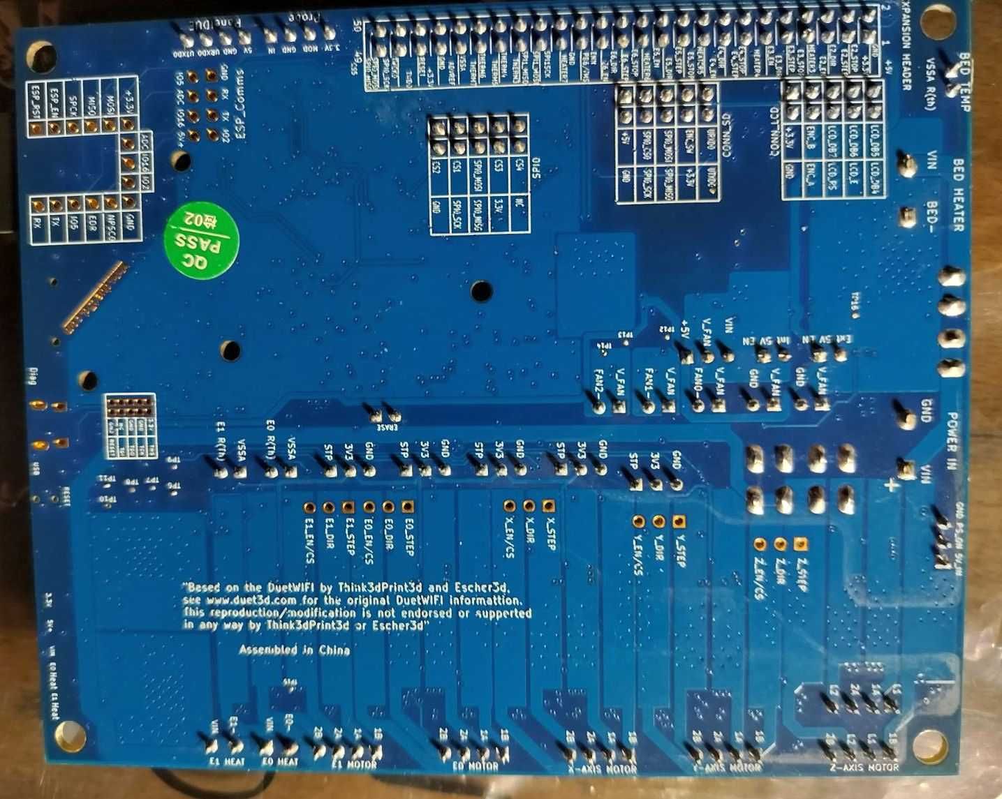 Плата управління 3D принтером Duet 2 WIFI з 7" сенсорним екраном