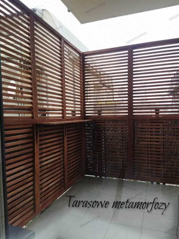 Zabudowa balkonu Pergola Tarasowe metamorfozy