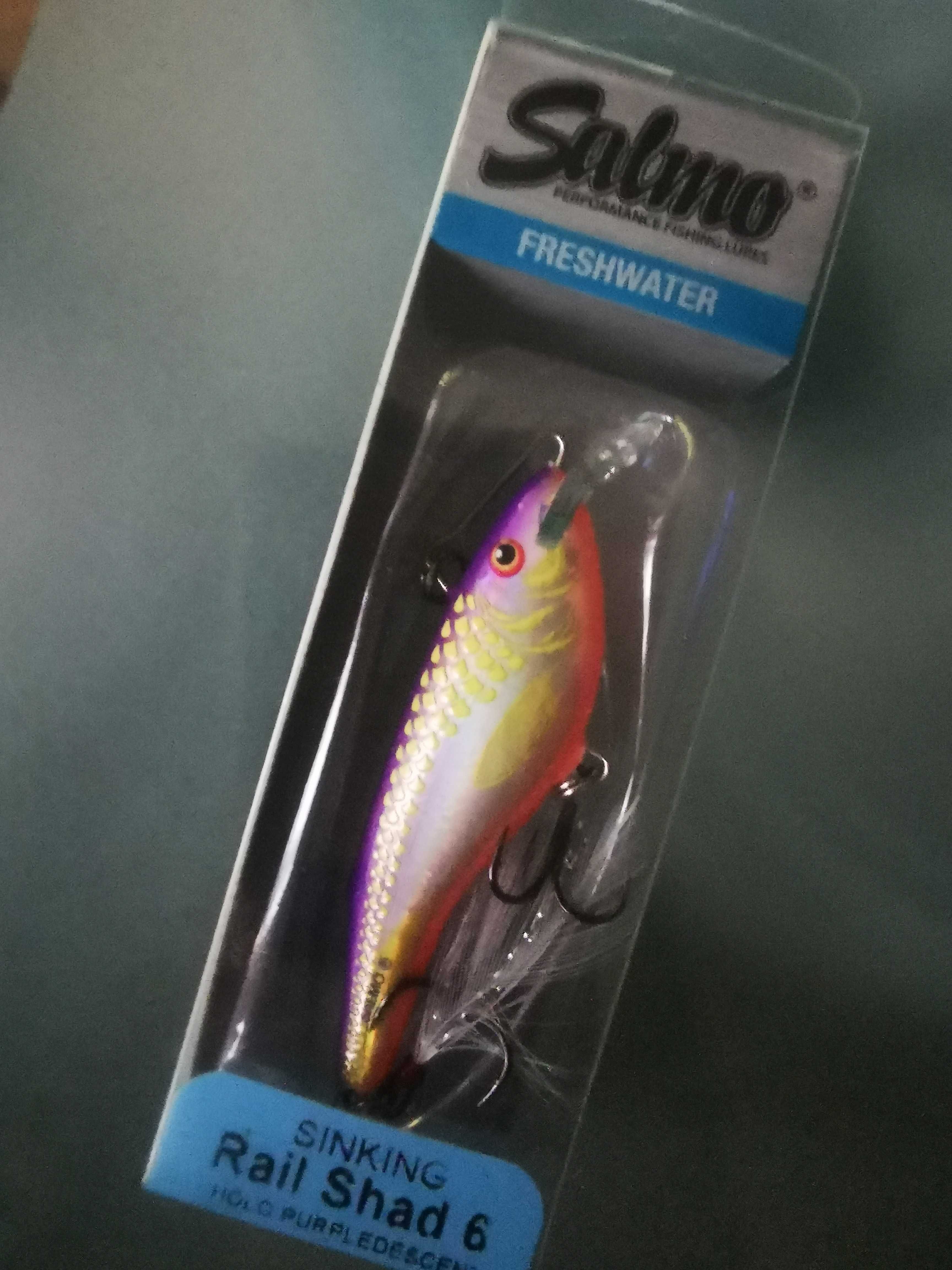 Wobler SALMO Rail Shad 6 HLP