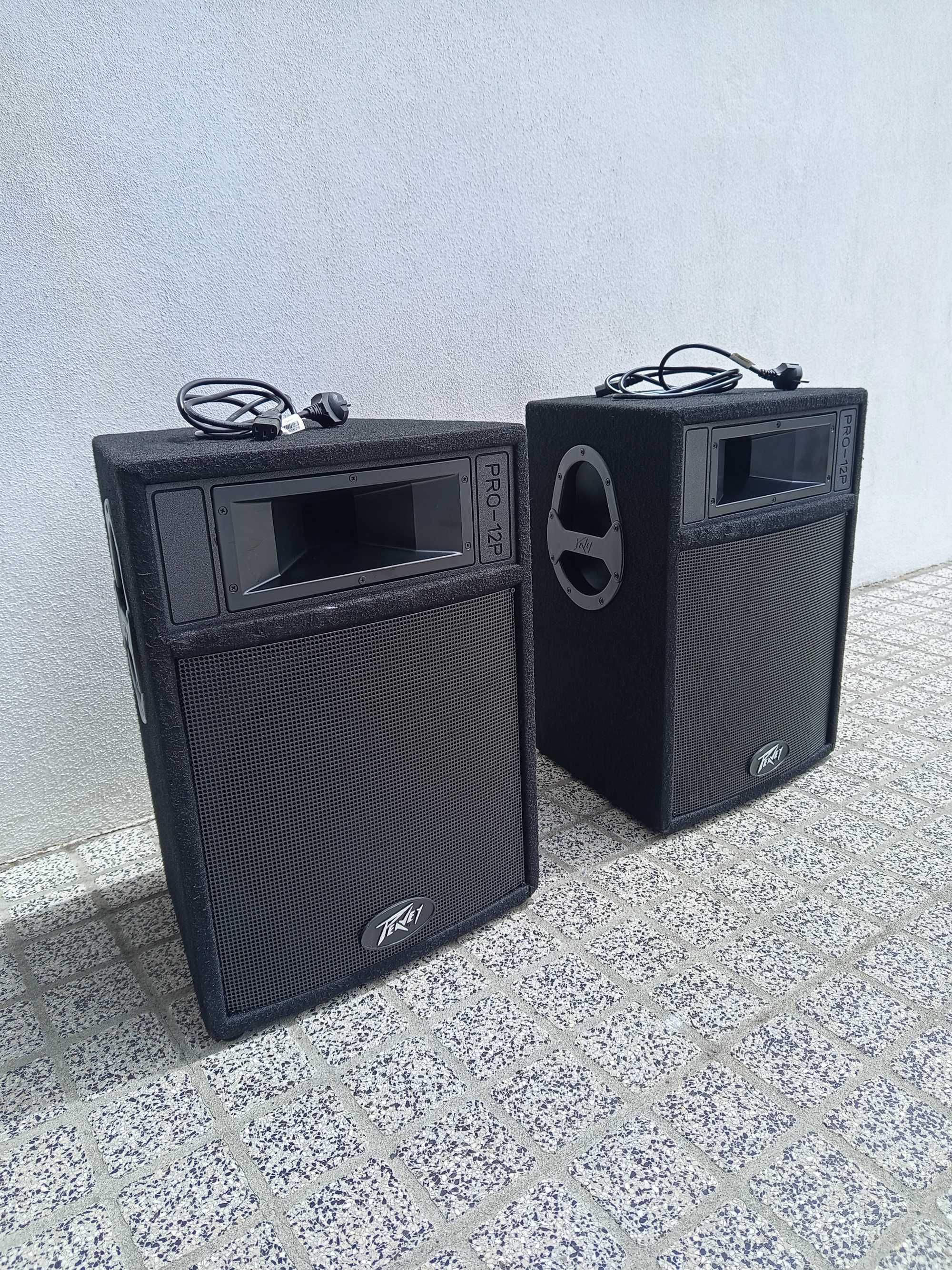 Colunas Peavey pro 12p Amplificadas