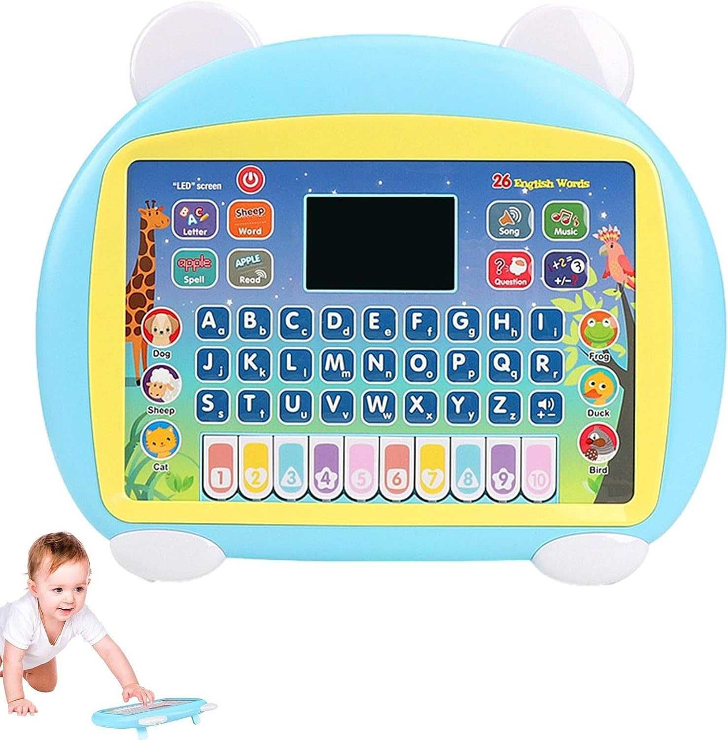 Laptop Tablet Dla Dzieci Edukacyjny Zwierzątka P212