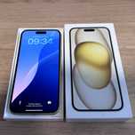 iPhone 15 Plus 128GB Żółty - stan jak nowy