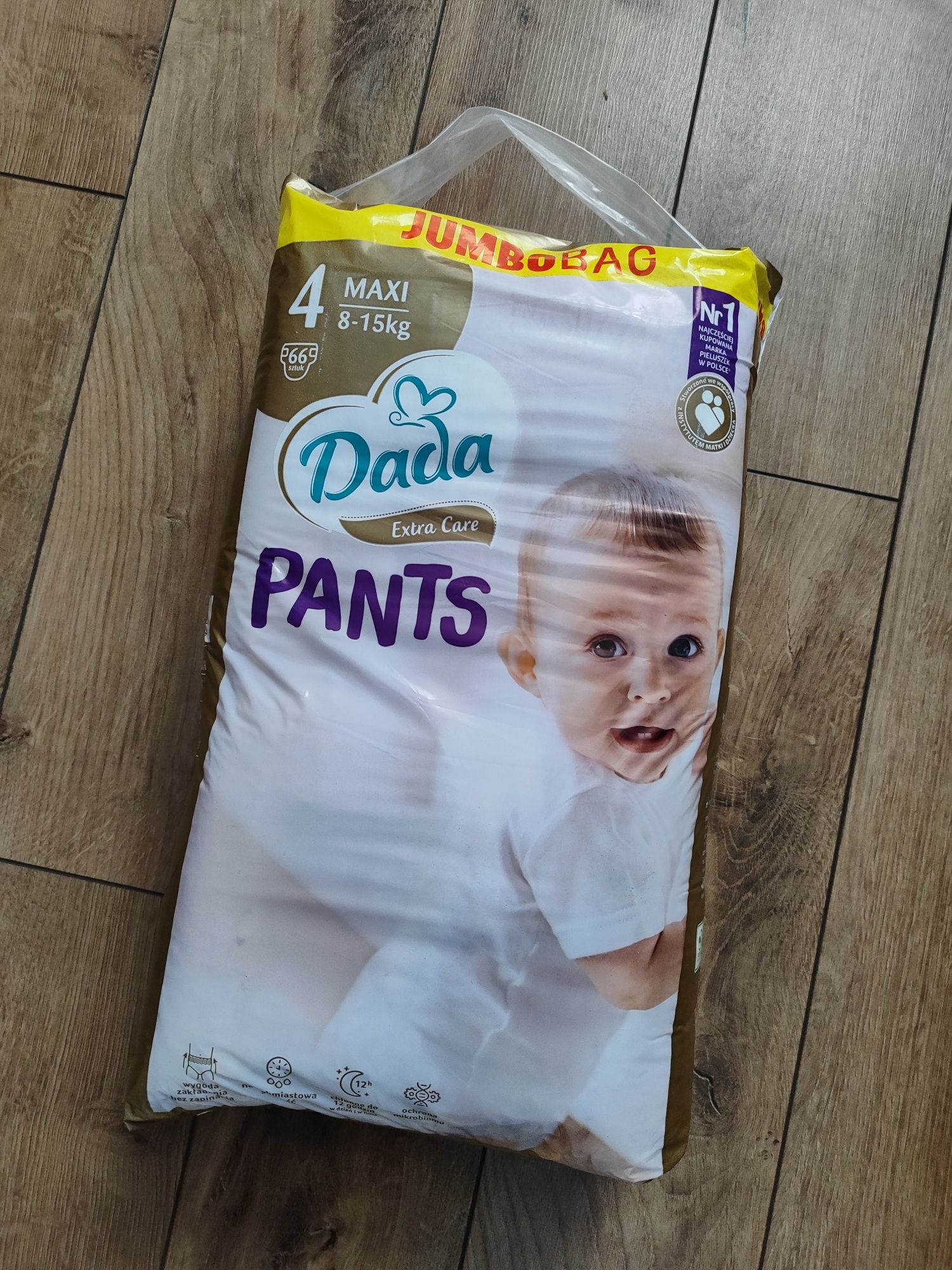 Pants Dada ekstra care 8-15kg 66sztuk rozmiar 4